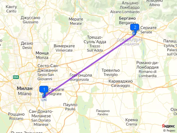 Международный аэропорт бергамо в милане: описание, расположение на карте и стоимость билетов