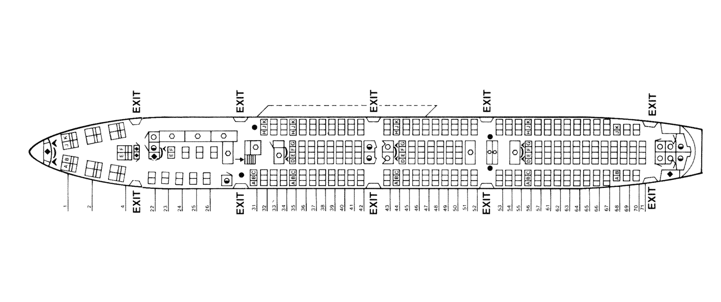 Боинг (boeing) 747 400 (744): лучшие места, схема самолета, характеристики