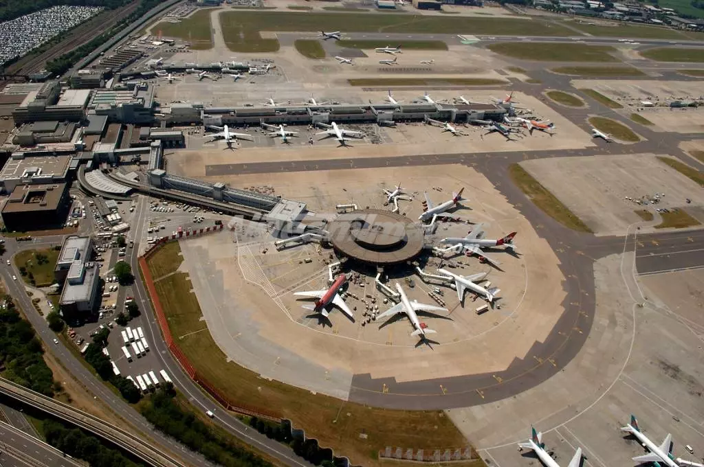Аэропорты лондона на карте: гатвик, самый большой — хитроу, станстед, лондон сити