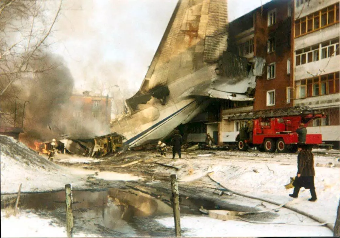 Катастрофа 1997: почему ан-124 "руслан" рухнул на дома в иркутске