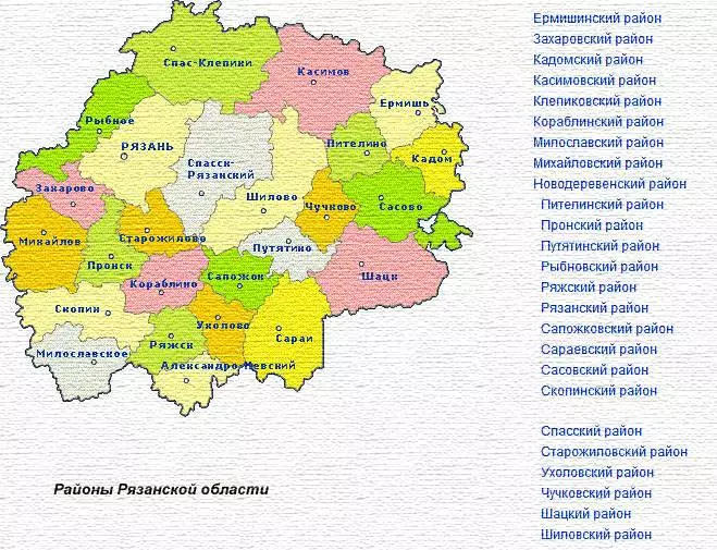 Самые большие города-миллионники рязанской области по населению - список 2021