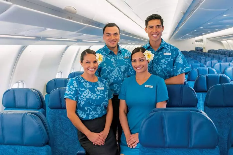 Одна из крупнейших авиакомпаний сша «hawaiian airlines»