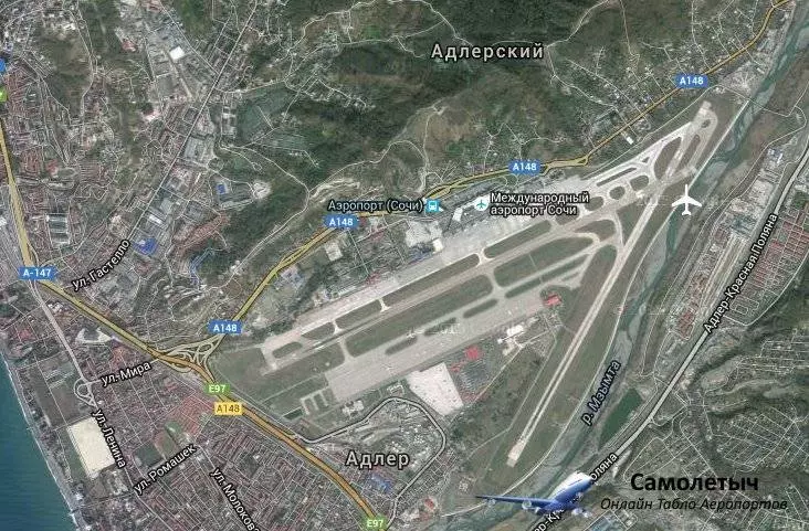 Аэропорт сочи, как добраться до аэропорта сочи