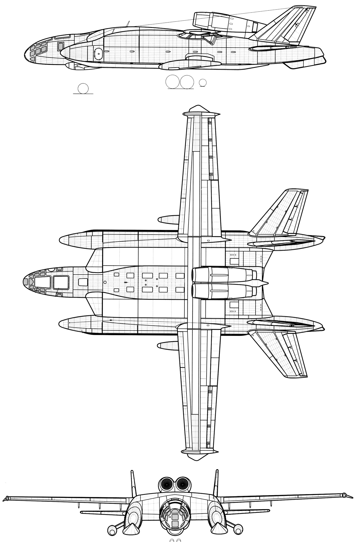 Самолет-амфибия вва-14 с вертикальным взлетом