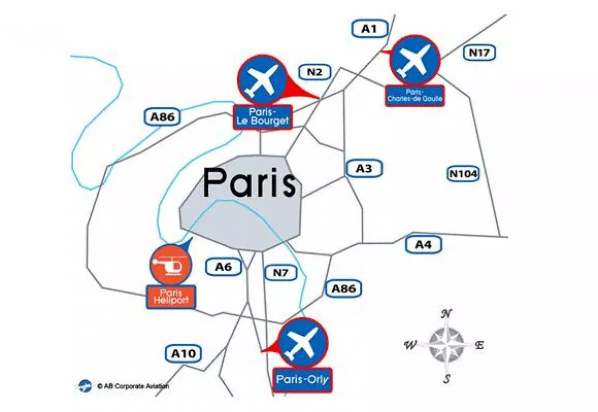 Список аэропортов Парижа