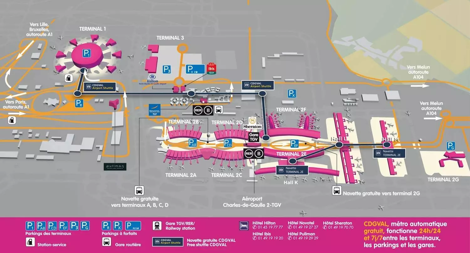 Как добраться из аэропорта Бове в Париж