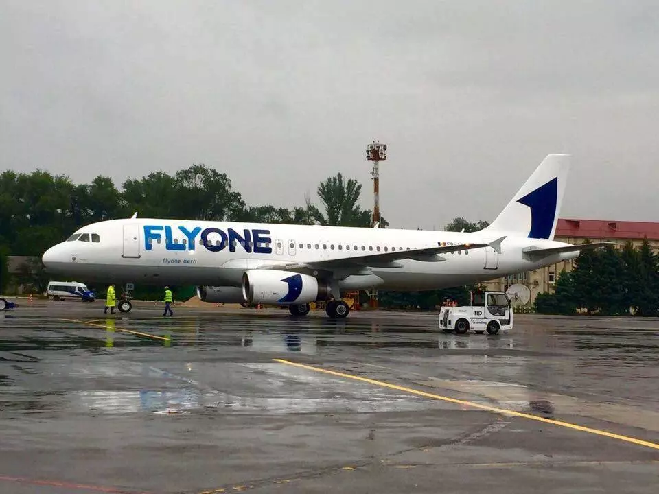 Бюджетная молдавская авиакомпания fly one