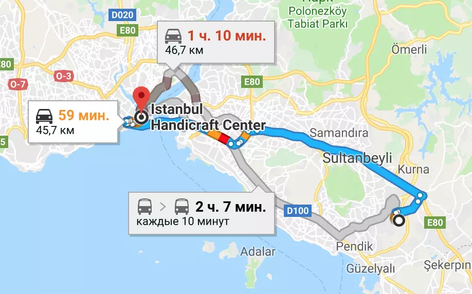 Как добраться в центр Стамбула из аэропорта Сабиха Гёкчен