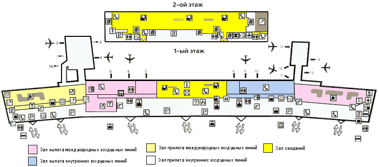 Описание и история строительства аэропорта домодедово: код по icao, пассажирские сервисы