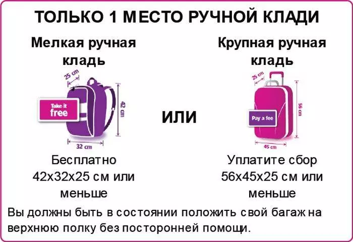 Провоз багажа и ручной клади