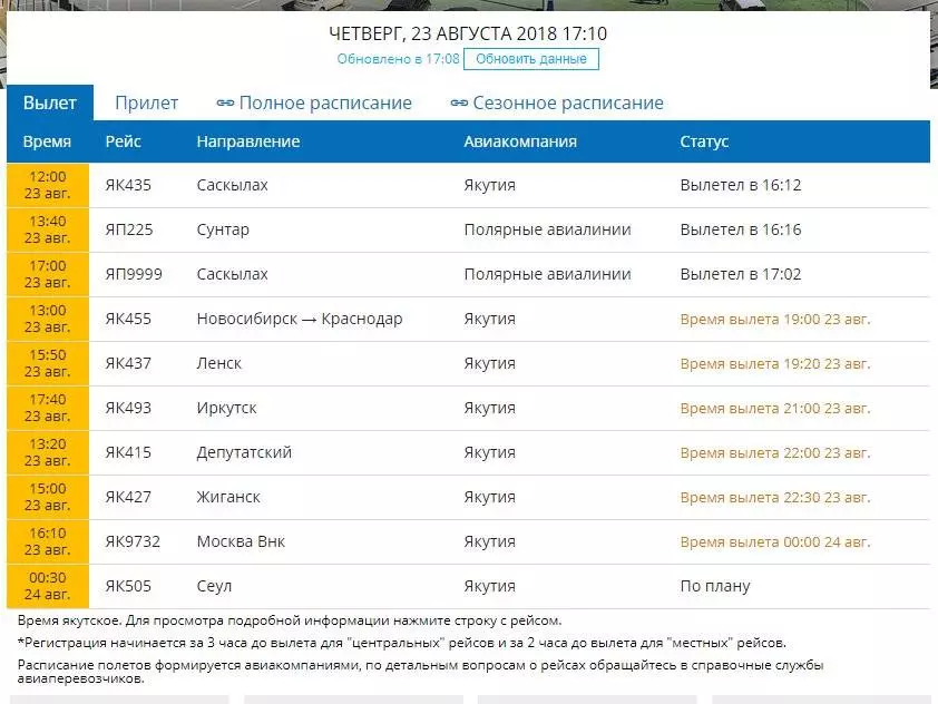 Аэропорт якутск: расписание рейсов на онлайн-табло, фото, отзывы и адрес