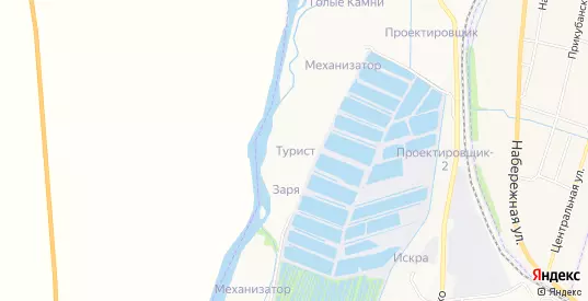 Карта черкесска