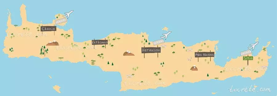 Аэропорты греции: региональные, на островах, на материковой части