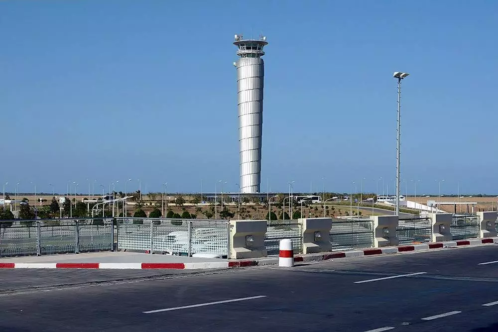 Аэропорт Энфида в Тунисе на карте