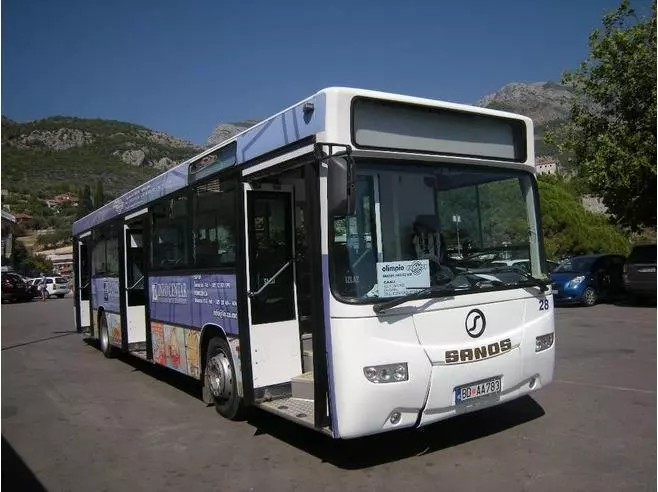 Транспорт и автобусы в Черногории