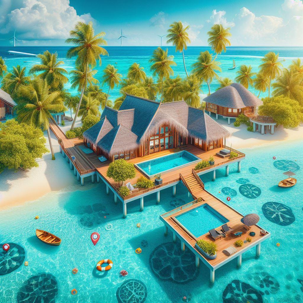 🌴 Ваш идеальный отдых на Мальдивах: подробное руководство: 🏨 Размещение: От бюджетных гестхаусов до роскошных курортов