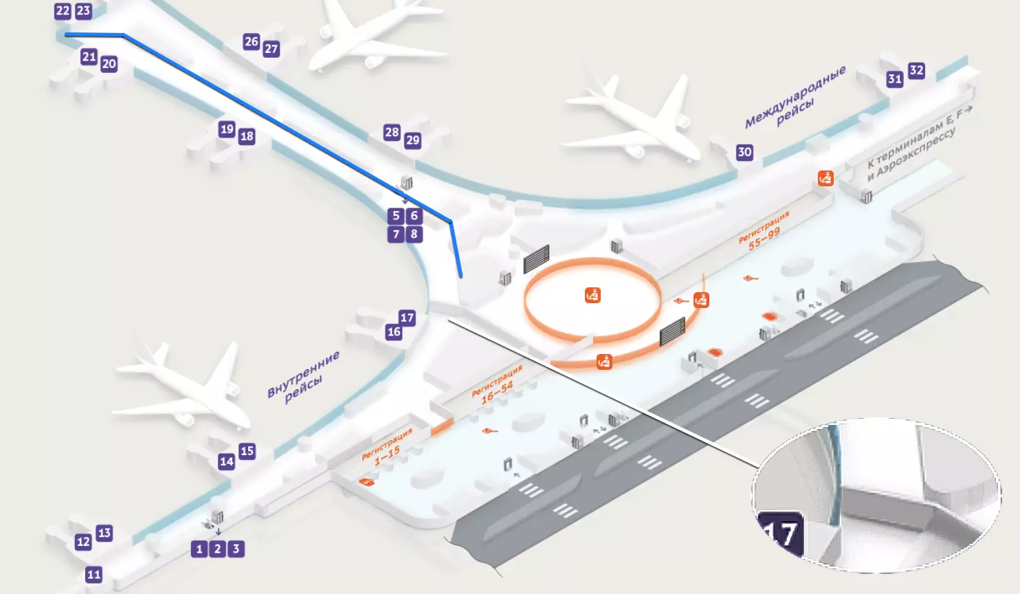 Шереметьево: схема всех терминалов аэропорта | live to travel