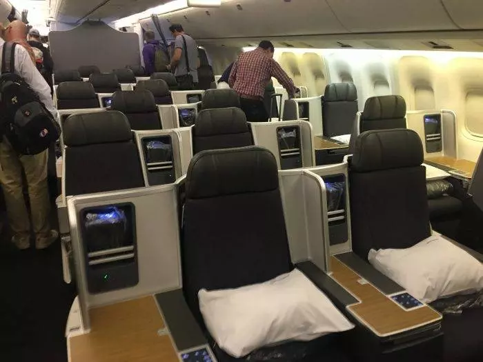 Схема салона и лучшие места в самолете boeing 767 300