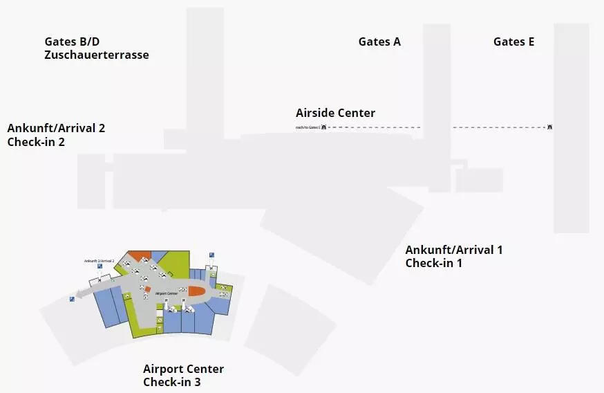 Как добраться из аэропорта цюриха в центр города?