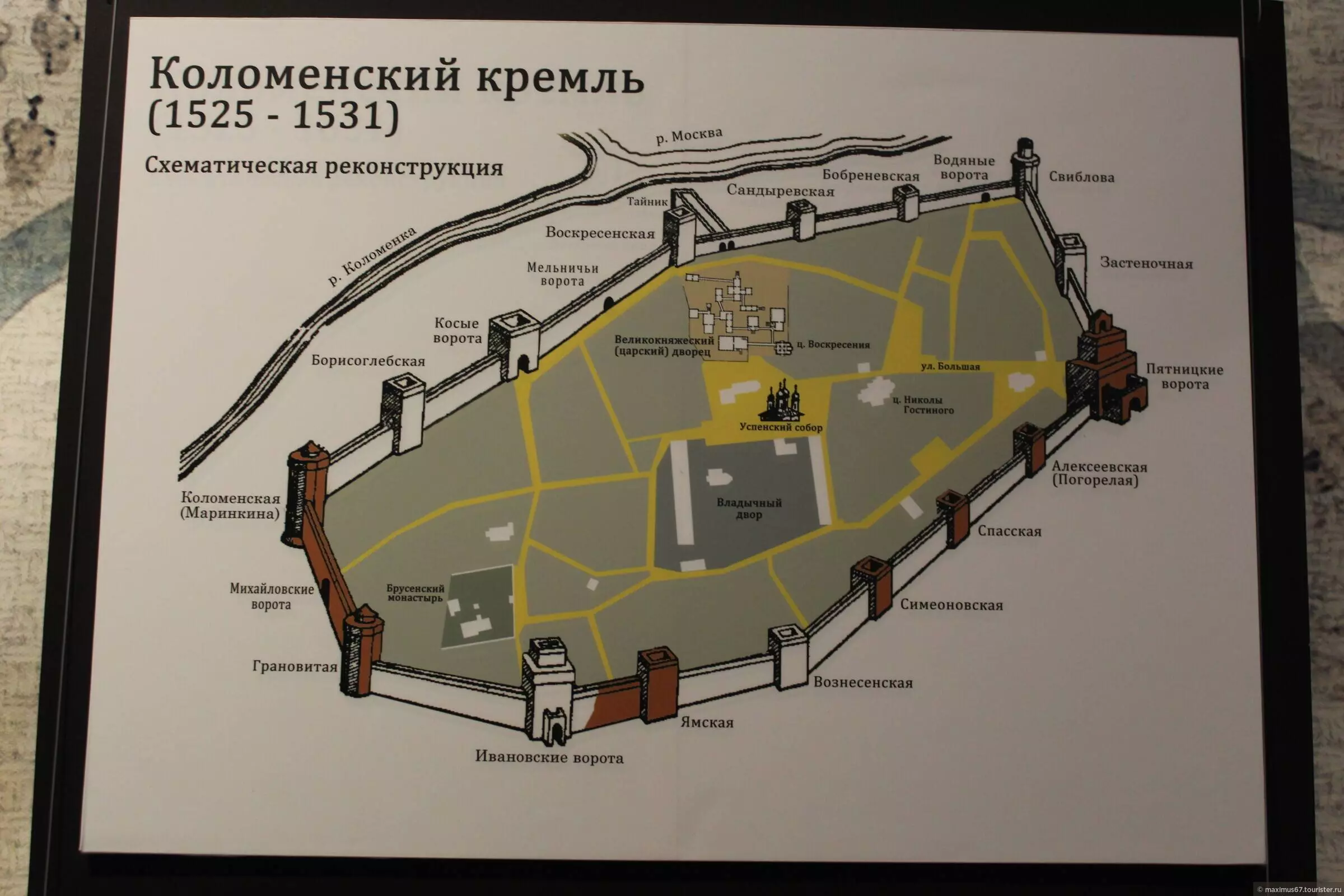 Коломенский кремль: фото, история, соборы, церкви, храмы, башни