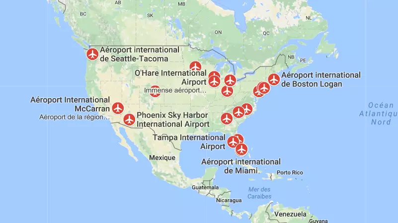 Какие аэропорты есть в канаде