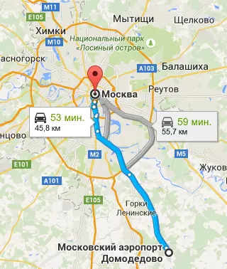 Аэропорт домодедово на карте москвы: где находится