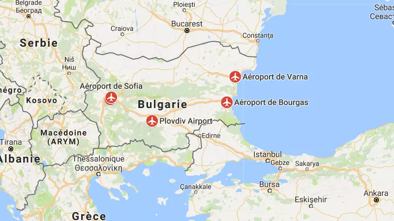 Список аэропортов Болгарии