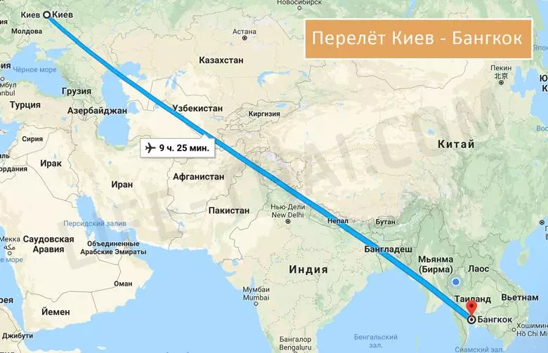 Сколько лететь до китая из москвы и других городов россии