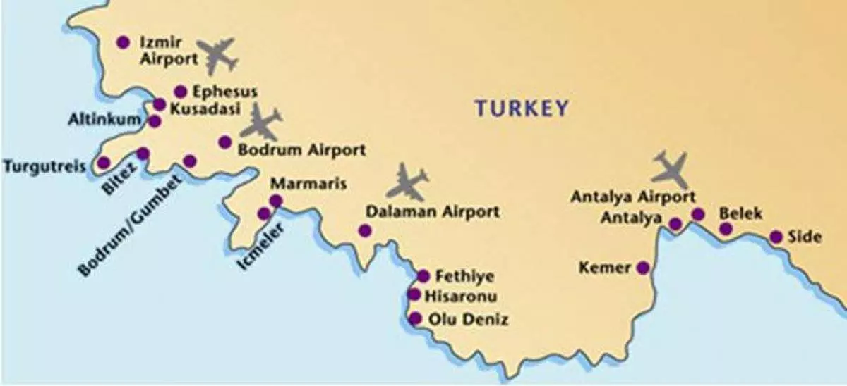 Самые популярные аэропорты турции - gkd.ru