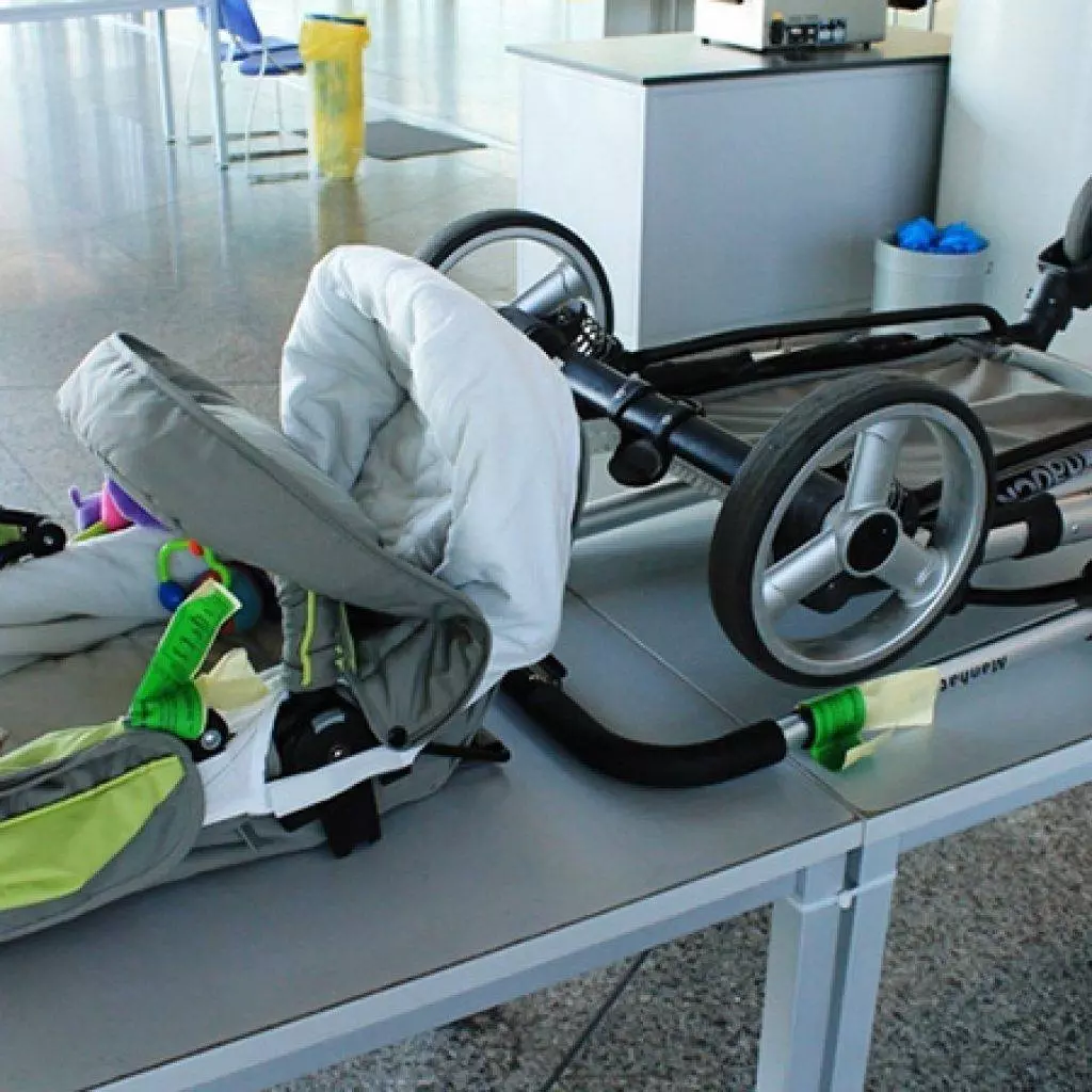 Какую коляску можно брать в самолет: правила провоза детской коляски