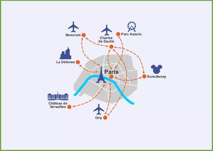 Аэропорты парижа: основная информация, схемы | paris-life.info