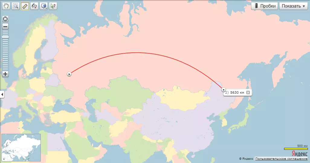 Москва-владивосток: расстояние на самолете и время в пути