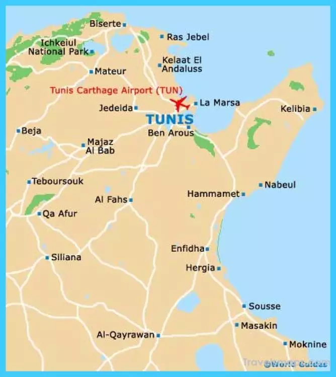 Аэропорты туниса 2022: в монастире, джербе, хаммамете и суссе
