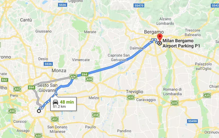Как добраться из аэропорта бергамо до центра милана - italyme