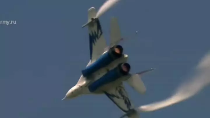 Вертикальный взлет миг-29: видео