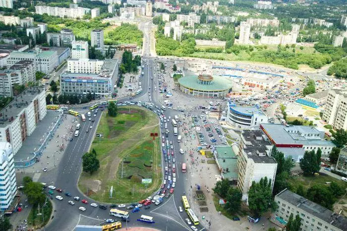 Города Липецкой области по численности населения