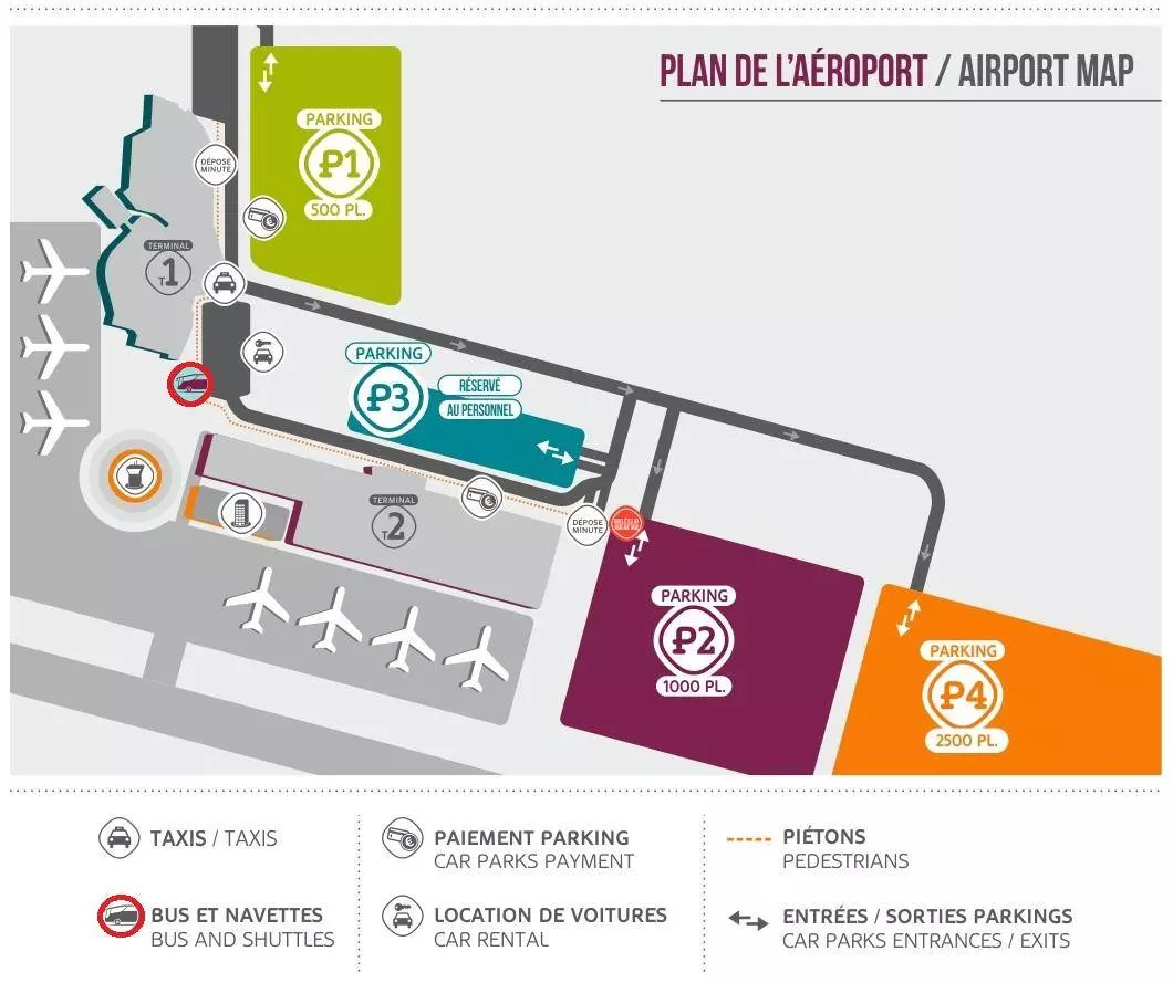 Как добраться из аэропорта Бове в Париж