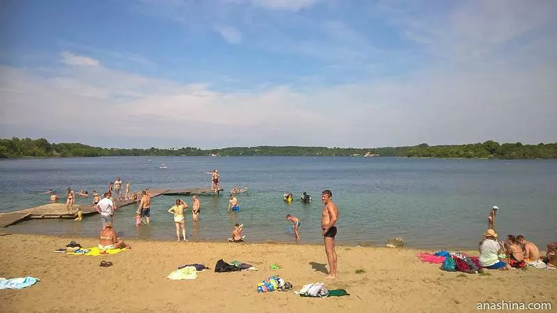 Пляж в янтарном - лучший пляж калининградской области