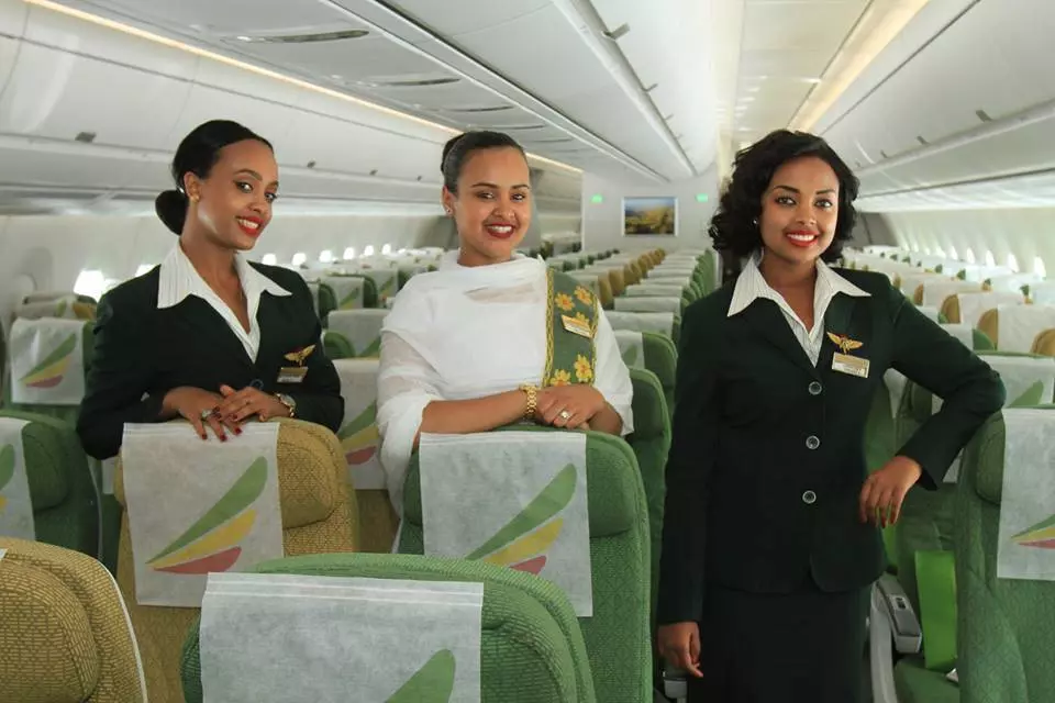 Ethiopian airlines route map and destinations - flightconnections