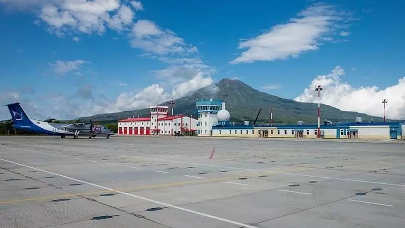 Обзор аэропорта Южно-Курильска «Менделеево»
