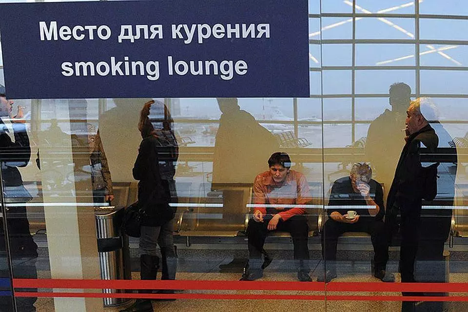 Можно ли курить айкос в аэропорту пулково