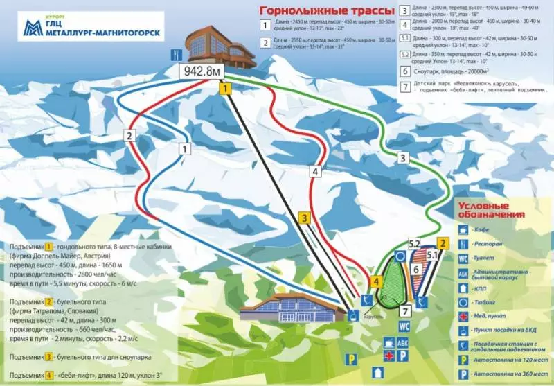 Где находится Домбай — на карте России, горнолыжный курорт, горы Кавказа