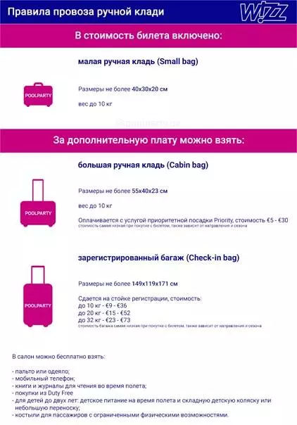 Новые правила провоза ручной клади на рейсах лоу-коста wizz air в вопросах и ответах - avianews.com