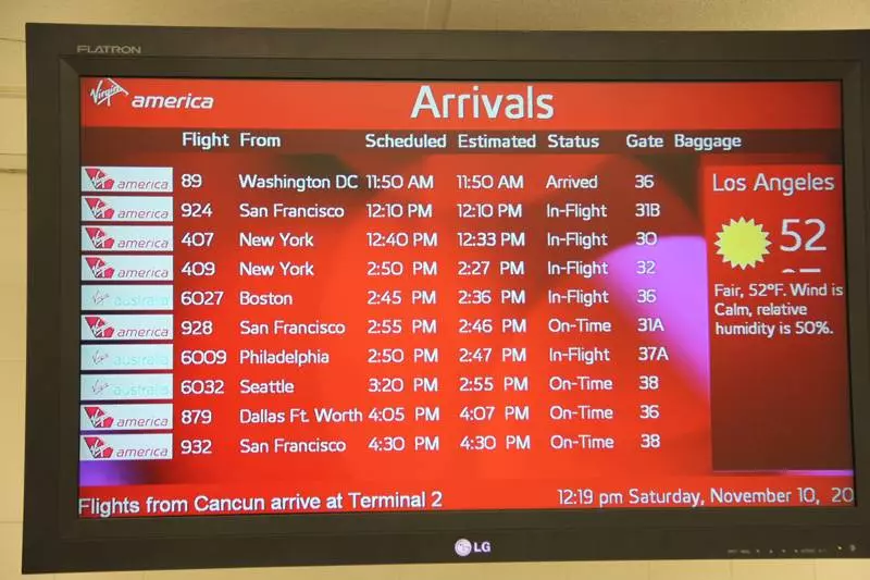 Аэропорт лос-анджелеса. отели рядом, онлайн табло прилета, схема аэропорта, как добраться – туристер.ру