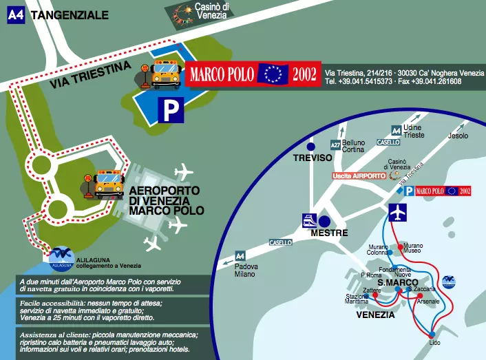 Как быстро доехать из аэропорта венеции до центра города: маршруты