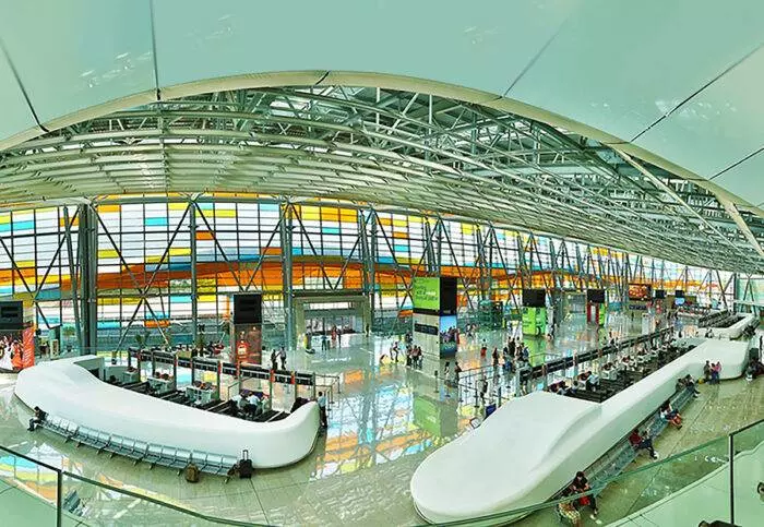 Международный аэропорт в Гюмри (Армения), который называется «Ширак»