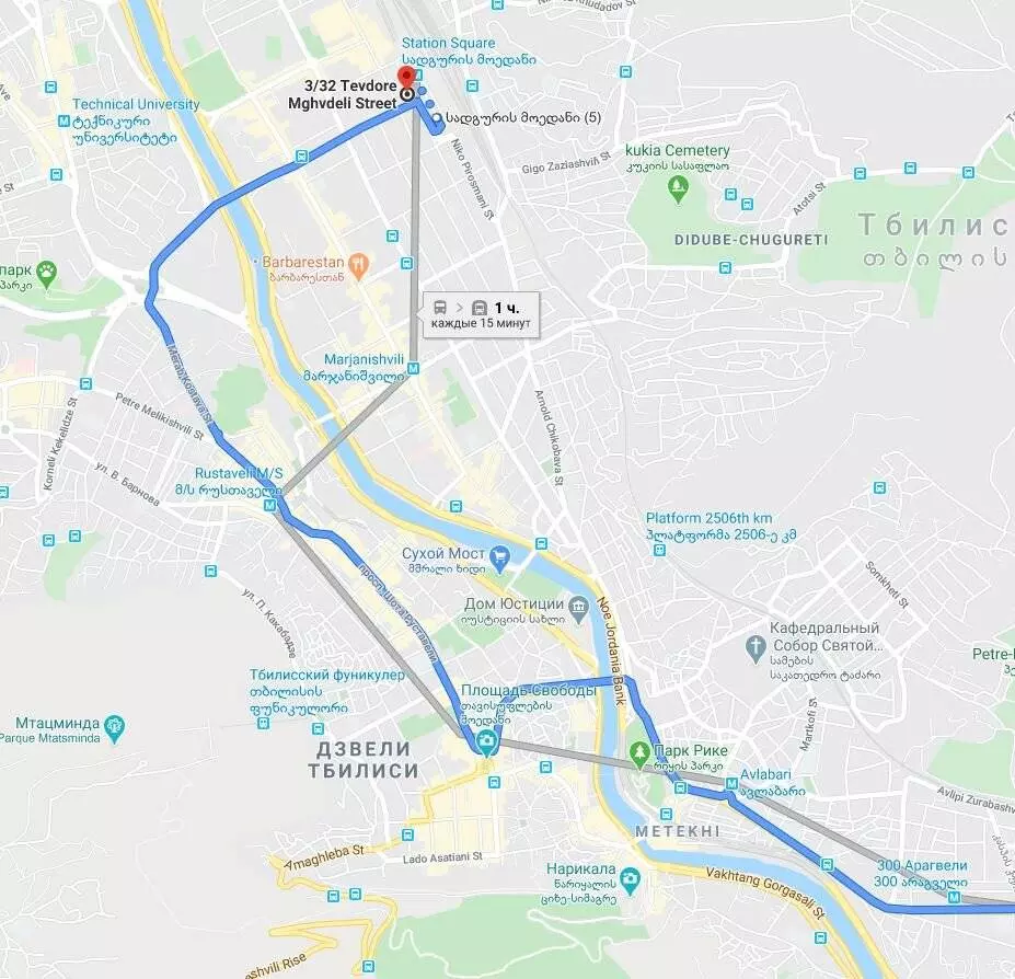 Автовокзал ортачала в тбилиси, грузия. расписание автобусов в 2022 году, как добраться, отели рядом на туристер.ру