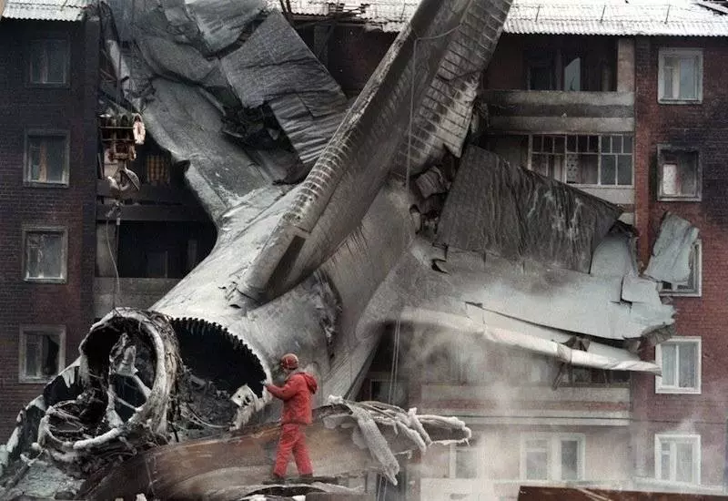 Катастрофа самолёта ту-154 в иркутской области (4 июля 2001)