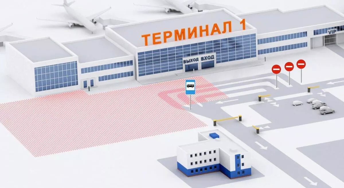 Схема аэропорта дубай
