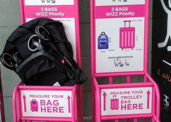 Правила провоза багажа и ручной клади в авиакомпании «Wizz air»